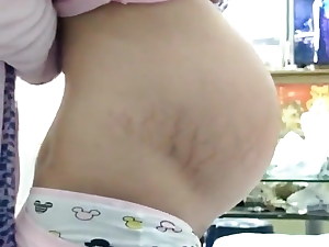 bonita barriga embarazada