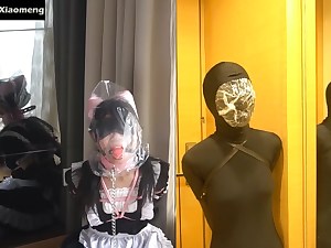 Xiaomeng Demoiselle together with Zentai Bagged Incontinence