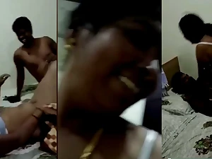make believe bro and Tamil Lanja get wild in motel with make believe mom's help
